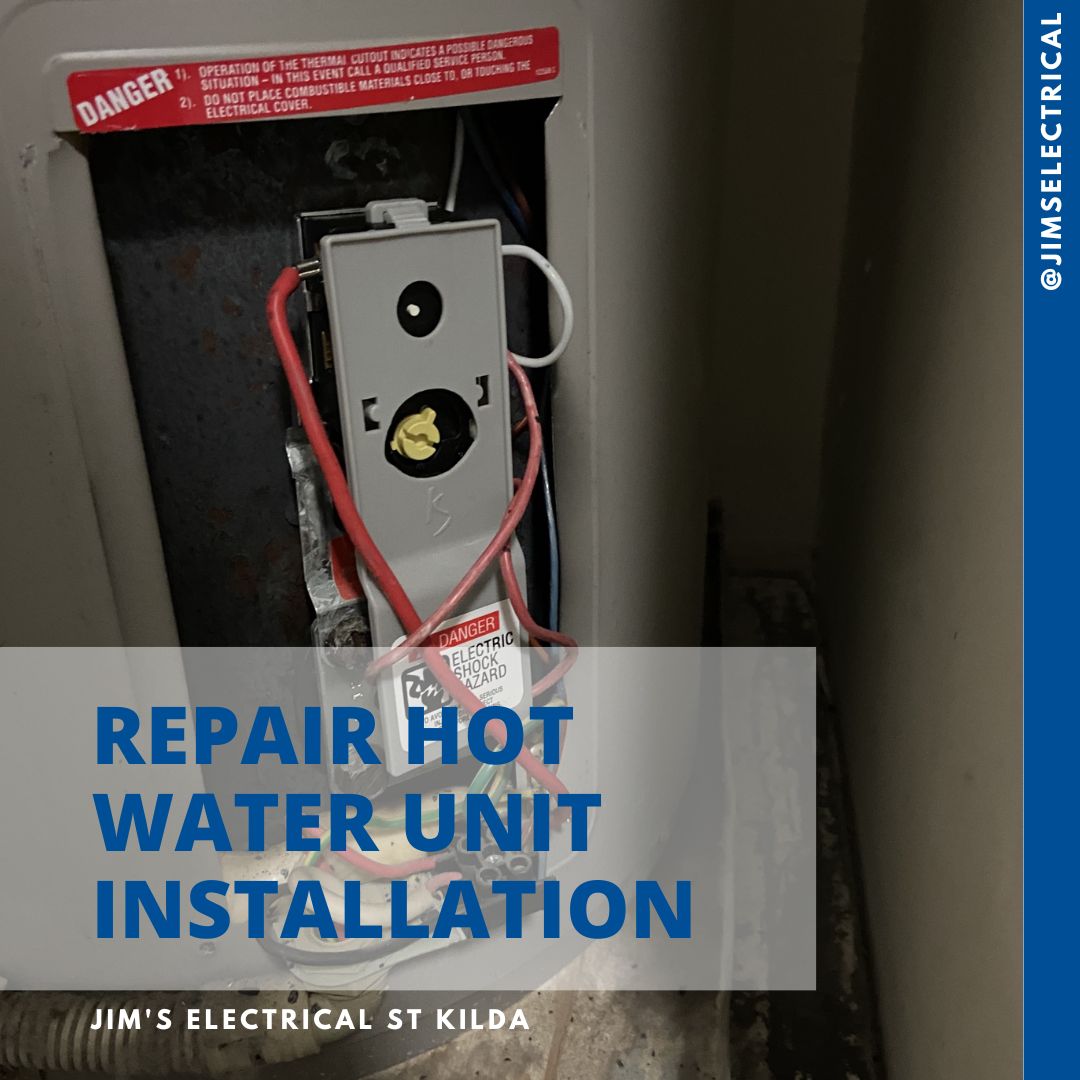 Hot Water Unit Repair Installation